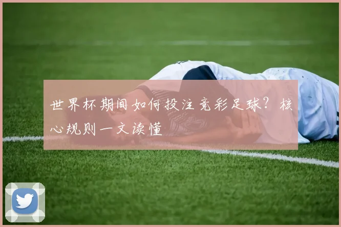 世界杯期间如何投注竞彩足球？核心规则一文读懂